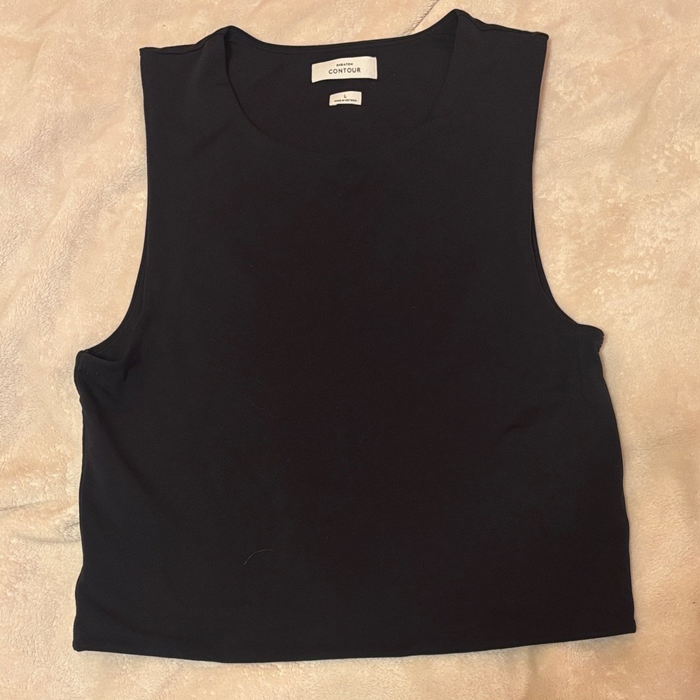 Babaton Contour Black Sleeveless Top
